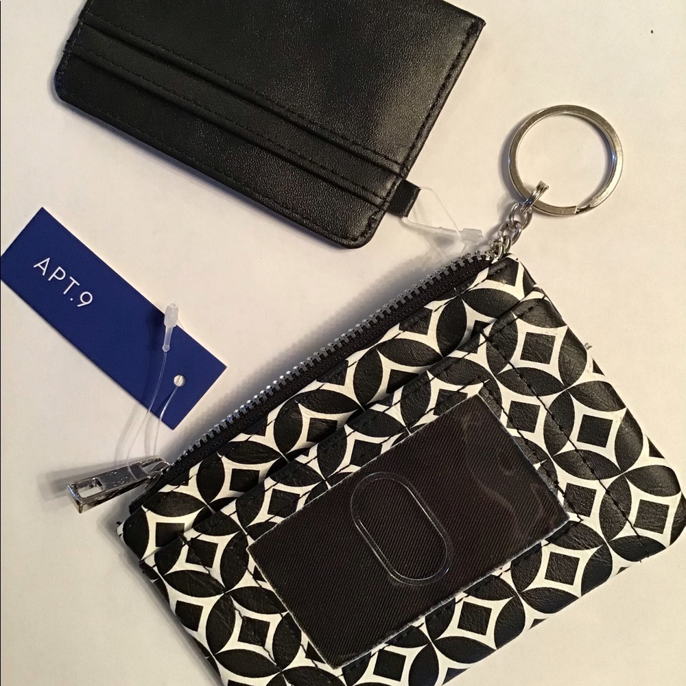 APT. 9 COIN POUCH WITH CARD CASE